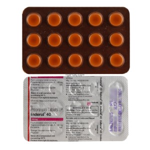 Inderal Propranolol Mg X Tablets Chilton Labs